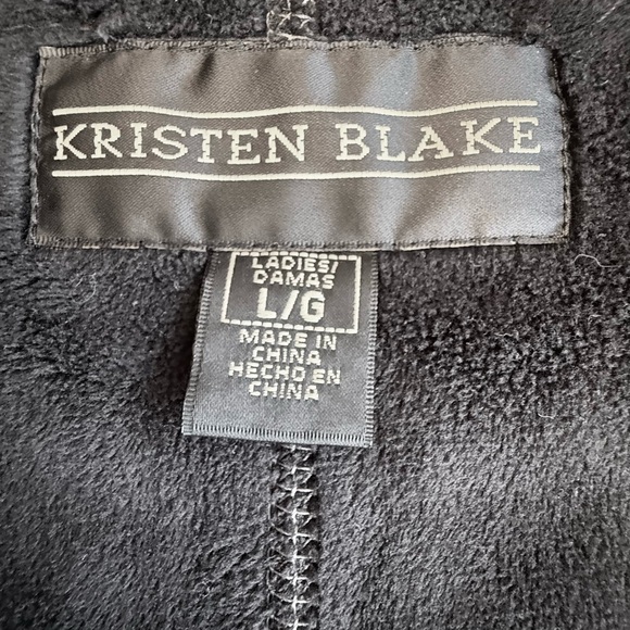 Kristen Blake Charcoal Teddy Jacket with Hood - Picture 8 of 8